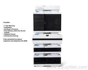 Certified Pre-Owned Agilent 1290 Infinity II UHPLC system with Flexible Quaternary Mixing Pump DAD