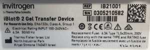 Electroforesis Invitrogen iBlot 2 Gel