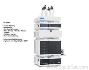 Sistema HPLC Agilent Technologies 1260 Infinity II - G1161AR