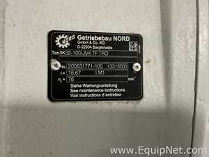 Alimentador de Parafuso aço inox Getriebebau NORD 32-100LA/4 TF TRO