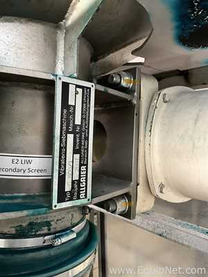 Tamizador o Cernidor Allgaier Werke GmbH D600/1