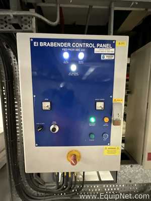 Esteira de Alimentação aço inox Brabender Technologie 