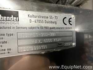 Esteira de Alimentação aço inox Brabender Technologie DBW-G1-350-300