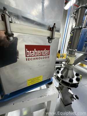 Alimentador de Parafuso aço inox Brabender Technologie DDW-M-FW40