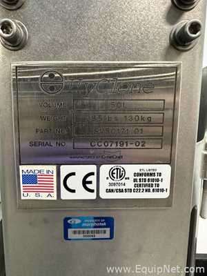 Thermo Scientific 50L HyClone Single-Use Bioreactor