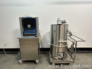 Thermo Scientific 250L HyClone Bioreactor With Finesse 100-2137-103-R1 TruViu Control Panel Cart