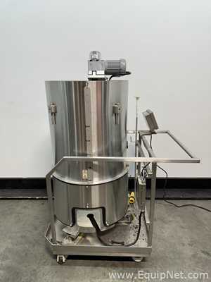 Thermo Scientific 250L HyClone Bioreactor With Finesse 100-2137-103-R1 TruViu Control Panel Cart