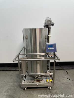 Thermo Scientific 250L HyClone Bioreactor With Finesse 100-2137-103-R1 TruViu Control Panel Cart