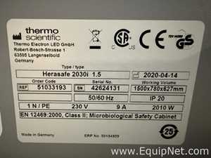 Cabina de Seguridad Biológica Thermo Scientific Herasafe 2030i 1.5