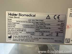 Haier Biomedical HCB-1300V Vertical Laminar Flow Cabinet with Stand