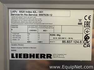 Refrigeradores Liebherr LKPV 6520 Index