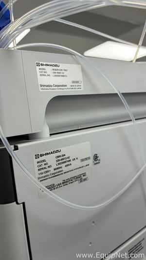 Shimadzu LCMS-8060 Triple Quadrupole Liquid Chromatograph Mass Spectrometer with Nexera X2 UHPLC