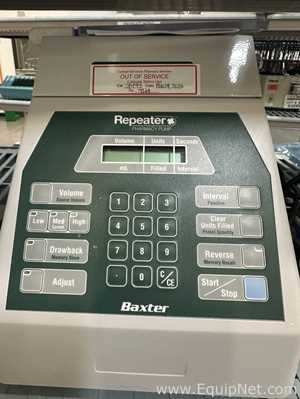 Baxter Repeater H938 099G Pharmacy Pump