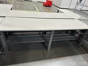 Lote de 2 Banco/ Estación de Trabajo Global Industrial 