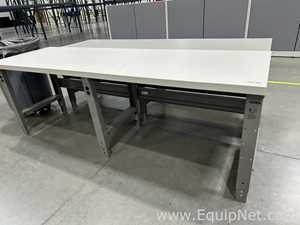 Lote de 2 Banco/ Estación de Trabajo Global Industrial 