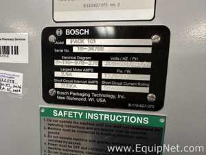 Envolvedora de Flujo Bosch Pack 101