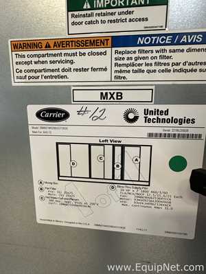 Manipulador de Ar Carrier Corporation 39MN21W025BGG11XGE