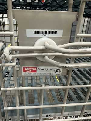 Metro Mobile Wire Shelving Security Cage Unit