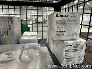 Lot of Assorted Cleanroom and Laboratory Spare Parts with Mobile Security Cage Cart