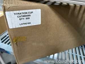 Large Lot of Unused Laboratory Consumables Including Serological Pipettes, Titration Cups, Glassware