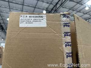 Large Lot of Unused Laboratory Consumables Including Serological Pipettes, Titration Cups, Glassware