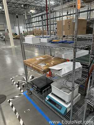 Lot of Assorted Laboratory Equipment Including Jeio Tech OS-3000 Shaker, Fairbanks Scales and VWR Me
