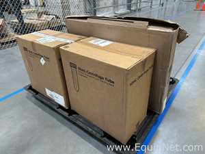 Large Lot of Unused 50mL Disposable Centrifuge Tubes and Glassware