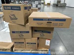 Large Lot of Uline Sorbent Pads and Socks