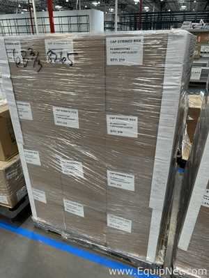 Large Lot of Unused Corrugated Cardboard Syringe Packaging Cartons