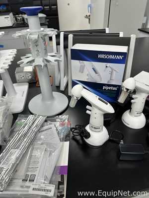 Lote de  Pipeteador Hirschmann Pipetus