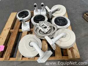 Large Lot of Facility Maintenance Supplies, UPS Batteries and Dome Camera Housings - 3 Pallets