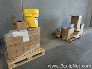 Large Lot of Unused Cleanroom Consumables Including Steris Sprayers and Uline Spill Kit
