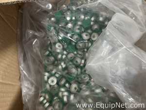 Large Lot of Unused Bormioli B0669-4 50mL Clear Borosilicate Glass Serum Bottles with VWR Petri Dish