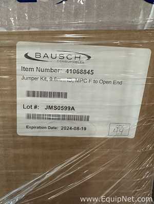 Large Lot of Unused Bausch Consumables 41068845 9.6mm ID MPC F to Open End Jumper Kits