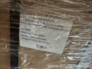 Large Lot of Unused Bormioli Pharma B0720-2 100mL Clear Borosilicate Glass Serum Bottles