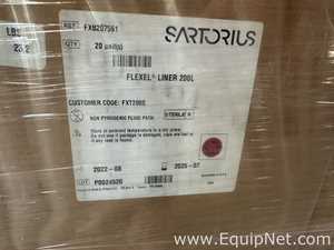 Large Lot of Unused Sartorius Stedim Flexel 200L Single Use Liner Bags