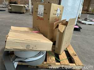 Large Lot of Johnsonite and Burke Flooring Rubber Cove Base Rolls