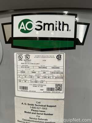 Calentador A.O. Smith Co. BTH-199 300. Sin usar