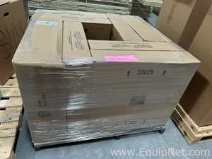 Lot of Unused Uline H-1137-LTOP and H-2484-LTOP Laminate Packing Table Tops and Legs
