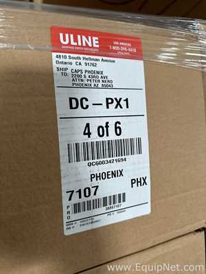 Lot of Unused Uline H-1137-LTOP and H-2484-LTOP Laminate Packing Table Tops and Legs