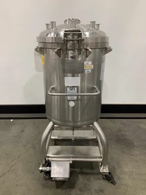 Stainless Fabrication Inc. 50 Gallon Single Wall Mobile Pressure Vessel