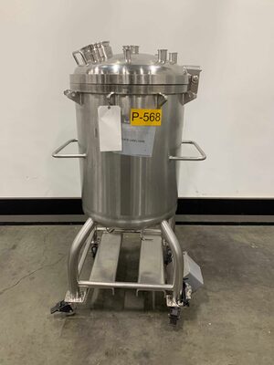 Stainless Fabrication Inc. 50 Gallon Single Wall Mobile Pressure Vessel