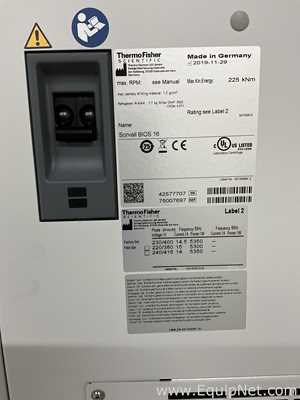 Laborzentrifuge Thermo Scientific Sorvall Bios 16