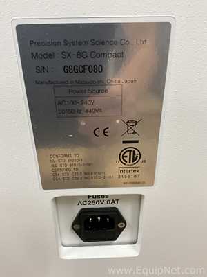 Manejadora de Líquidos Precision System Science Co., Ltd. SX-8G Compact