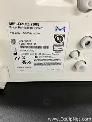 Sistema de Purificação e Destilação de Água Millipore Milli-Q IQ 7005