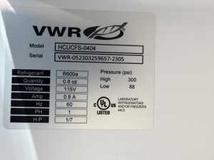 Refrigeradores VWR Scientific HCUCFS-0404