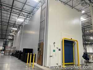 Walk-In Refrigerated Cold Storage Room with Bohn Evaporators and Rytec Turbo-Seal Door