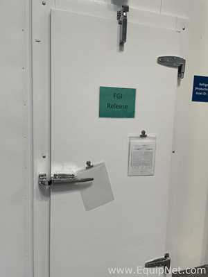 Walk-In Refrigerated Cold Storage Room with Bohn Evaporators and Rytec Turbo-Seal Door