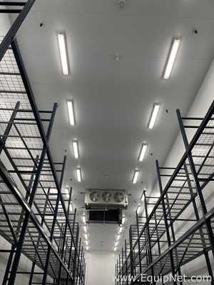Walk-In Refrigerated Cold Storage Room with Bohn Evaporators and Rytec Turbo-Seal Door