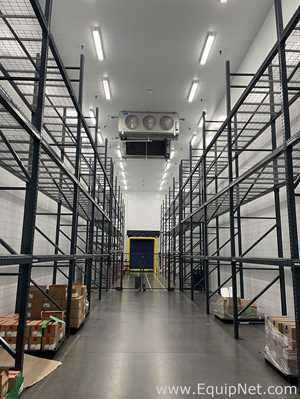 Walk-In Refrigerated Cold Storage Room with Bohn Evaporators and Rytec Turbo-Seal Door